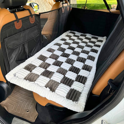 RuffRover 2.0™ - Hard Bottom Dog Car Seat Protector + (FREE Dog Bed)