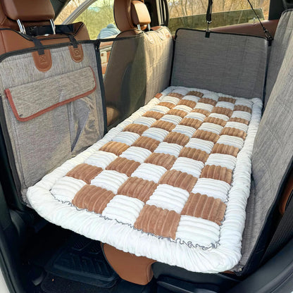 RuffRover 2.0™ - Hard Bottom Dog Car Seat Protector + (FREE Dog Bed)