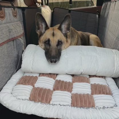 RuffRover 2.0™ - Hard Bottom Dog Car Seat Protector + (FREE Dog Bed)